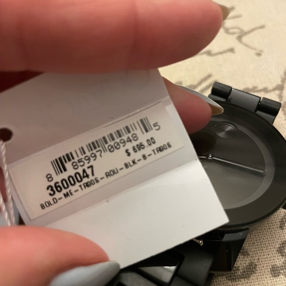 Unisex Swiss Bold Large Black Polymer Bracelet Watch 42mm 3600047 - Picture 4 of 8